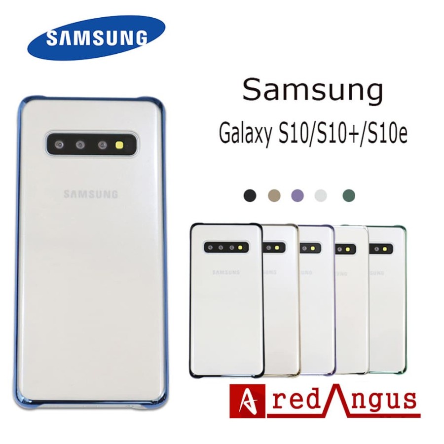Samsung Galaxy S10E S10 E Back Cover Hard Case Clear Protective Original Casing