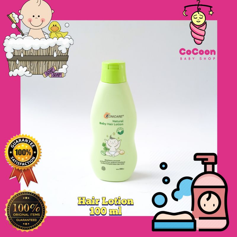 Minyak Rambut Bayi Konicare Natural Baby Hair Lotion 100 ml 100ml