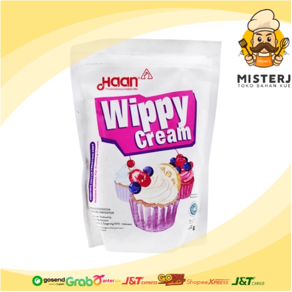 

Haan Wippy Cream Instan Powder | 400 Gram | Pouch