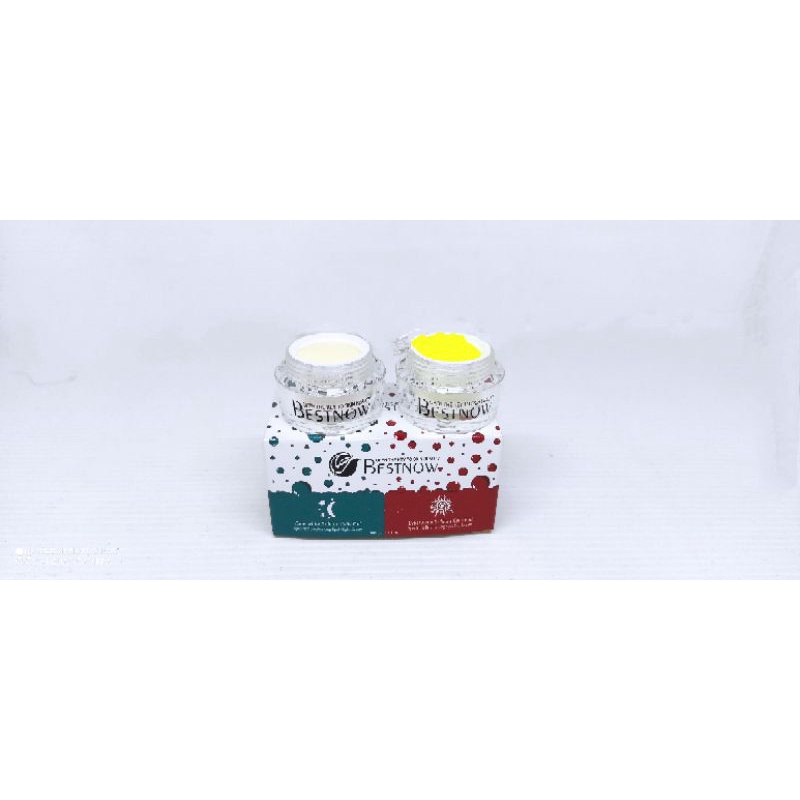 Bestnow Cream Mini Set Original New Packaging/Cream Bestnow Mini Siang Malam
