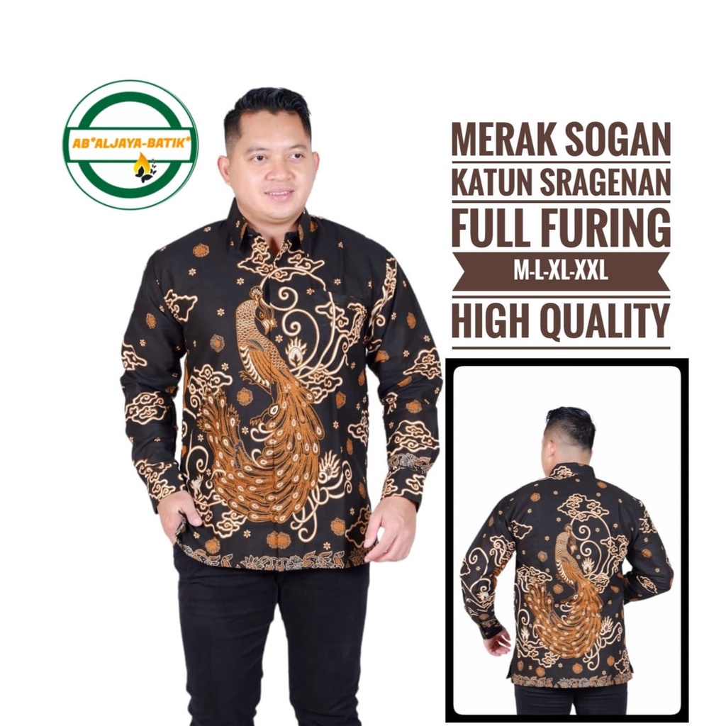 MERAK SOGAN ALJAYA BATIKSOLOAMANAH KEMEJA BAJU BATIK PRIA SOLO LENGAN PANJANG PENDEK LAPIS FURING ATASAN BATIK PREMIUM MODERN KATUN HALUS GALING IRSO SEKAR PEKEN KEMBANG EMAS BIANTARA KSATRIA ABU SUNDOKORO TRUNTUM GANDRUNG PARIKESIT MAROON SETYANING ATI