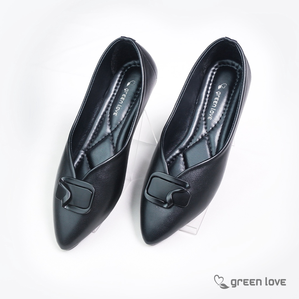 Green Love Sepatu Flat AMOUR