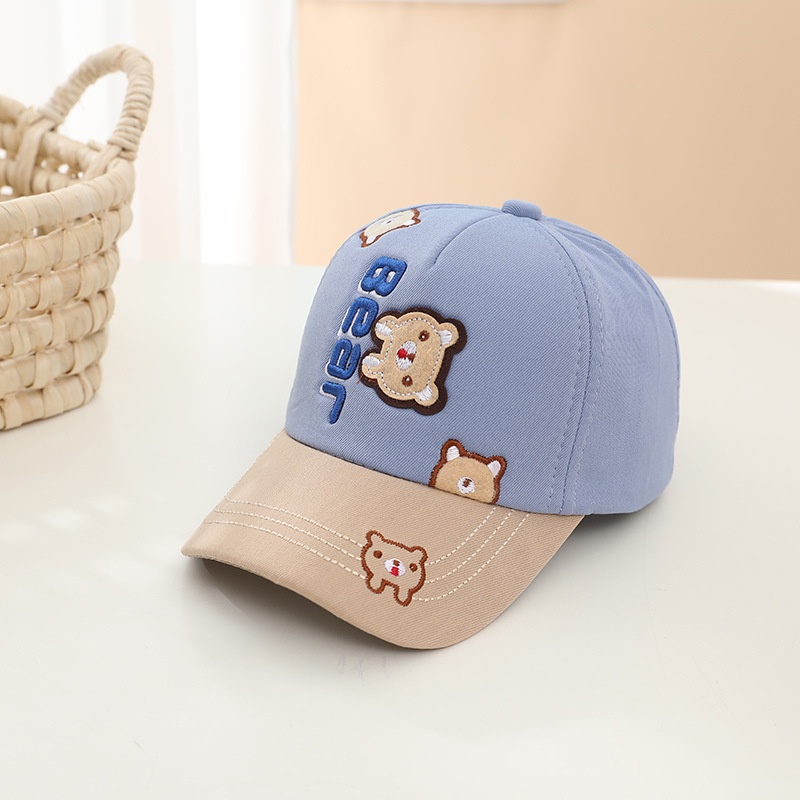 COD!! topi keren anak laki laki dan perempuan umur 1-4 tahun motif VERTI BEAR lucu import premium / babylovanta