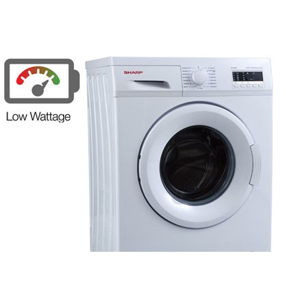 MESIN CUCI FRONT LOADING SHARP ESFL 1062 B 6KG ESFL1062B 6 KG 1 TABUNG LOW
