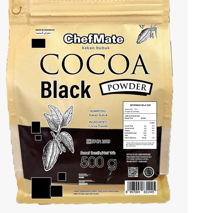 

11.11✔️CHEFMATE COCOA POWDER BLACK 500 GR|SQ1