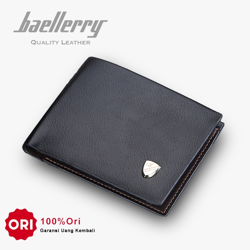 BAELLERRY DR093 Dompet Pria Bahan Kulit PU Leather Premium WATCHKITE WKOS