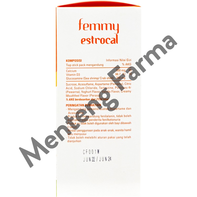 Femmy Estrocal 12 Sachet