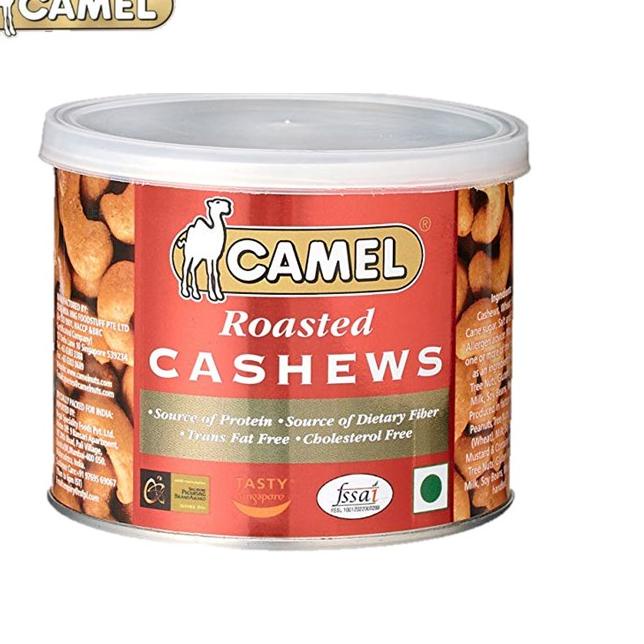 

Harga Khusus--Camel Roasted Cashew Kacang Kaleng 130 gr