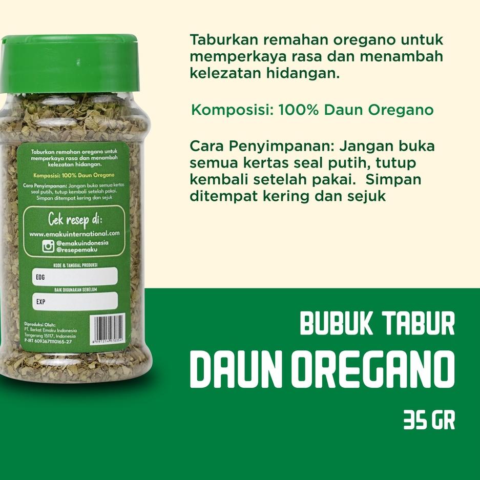 

ARTd2D7p--Emaku Daun Oregano Bumbu Masak Dapur Tabur Oregano Flake 35gr