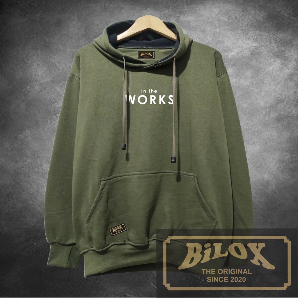 Switer Pria Distro BILOX Abu Paralon Hoodie Terjangkau Distro Sweater DistroGrey blue Terbaru 2022 Keren Hodie Pria Hodi Polos Cowok Murah Aesthetic Brand local Original Hudie Pria Jumbo BILOX Hudi Premium Distro Lokal Unisex Size L Xl Xxl