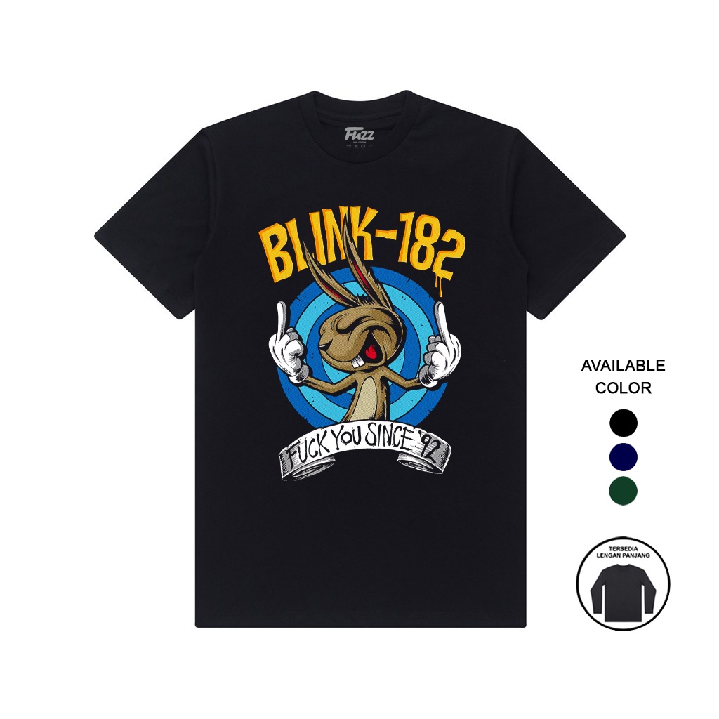 KAOS BLINK 182 PREMIUM T SHIRT BAJU KAOS BAND BLINK-182 MUSIK PUNK ROCK PRIA WANITA ORIGINAL BANDUNG