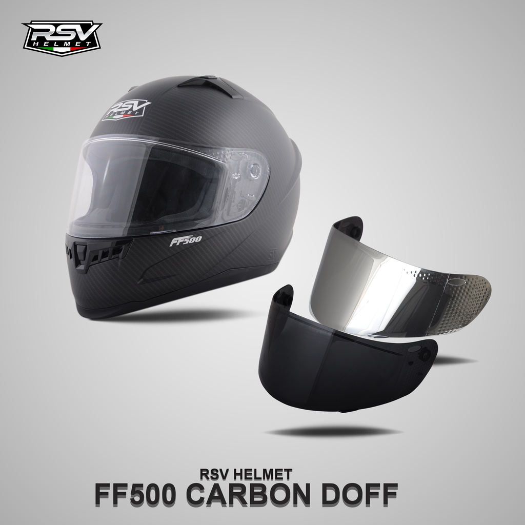 Helm RSV FF500 Carbon Doff Bundling Visor