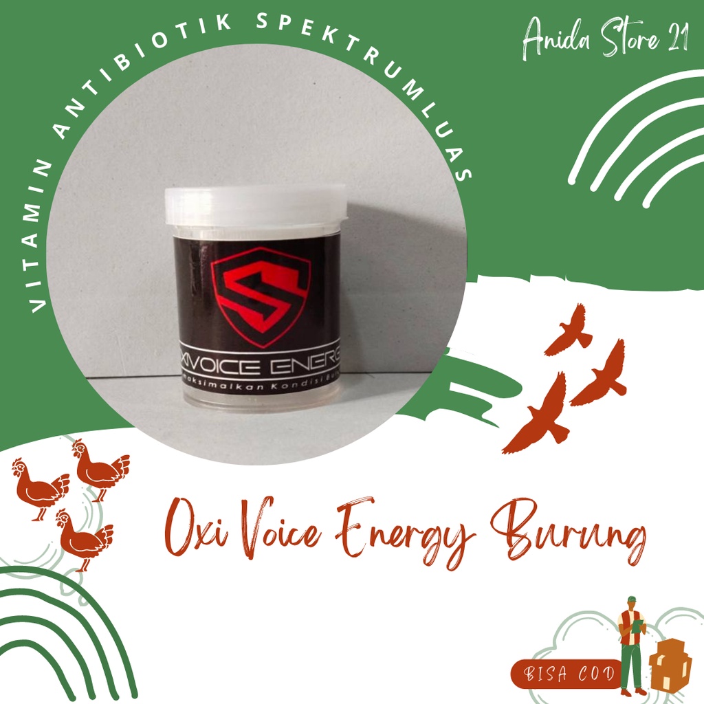 Oxi Voice Energy Oxivoice Energy Memaxsimalkan Kondisi Burung