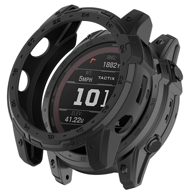 Cre Frame Bumper Pelindung Smartwatch Enduro2 / Tactix7 Bahan TPU Anti Gores