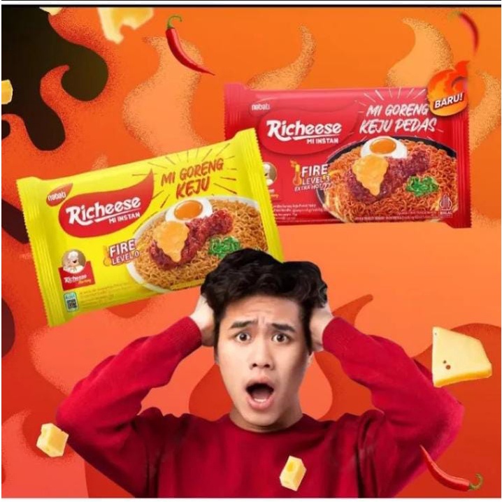 

Mie richeese mie goreng viral / mie richeese level 3