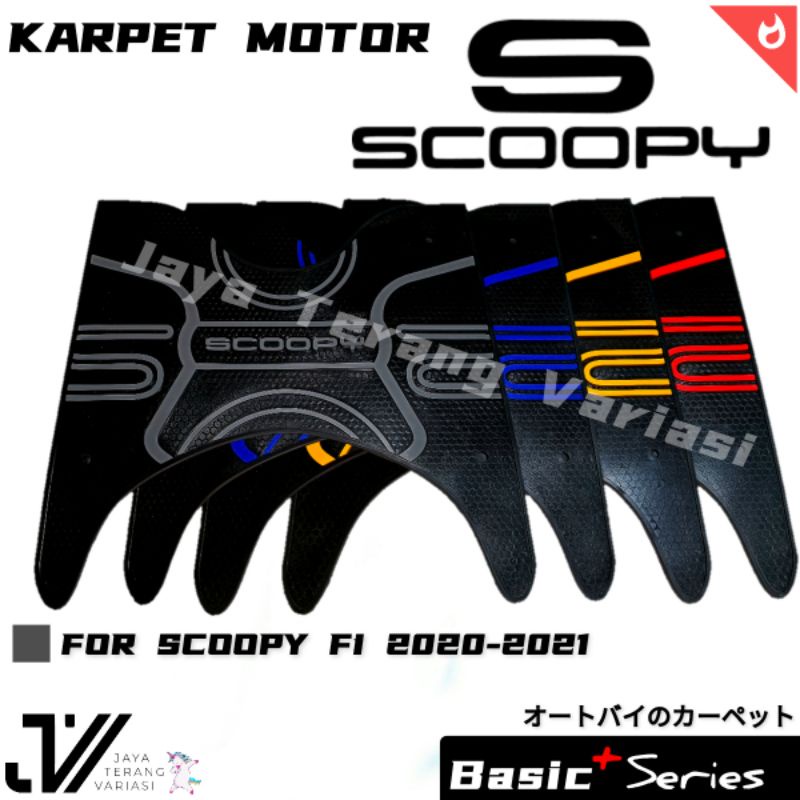 karpet Scoopy Fi (2020-2021) PRO SERIES