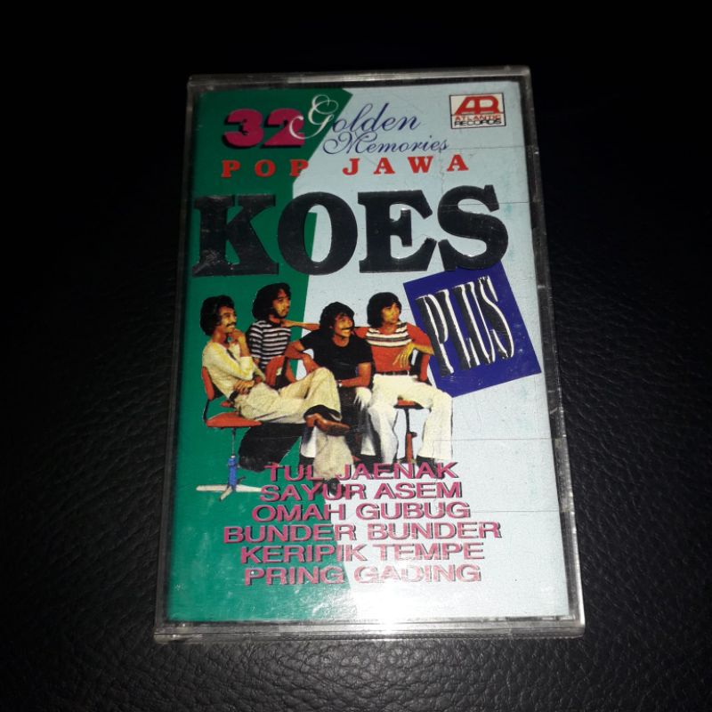 Kaset KOES PLUS - 32 Golden Memories Pop Jawa