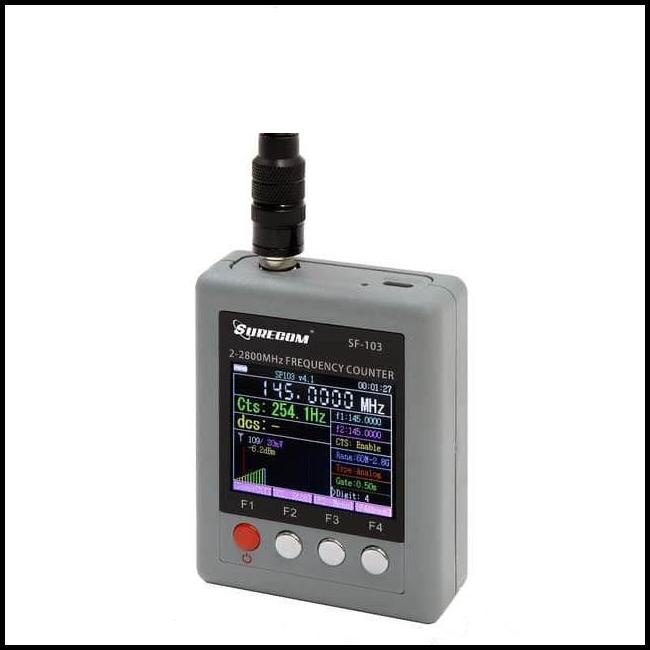Surecom Sf-103 Frequency Counter 2800M Power Meter Swr Frekuensi Sf103