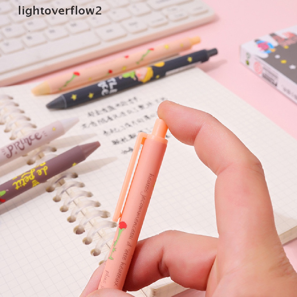 (lightoverflow2) Pulpen Dengan Hiasan Kartun Model Korea Untuk Sekolah