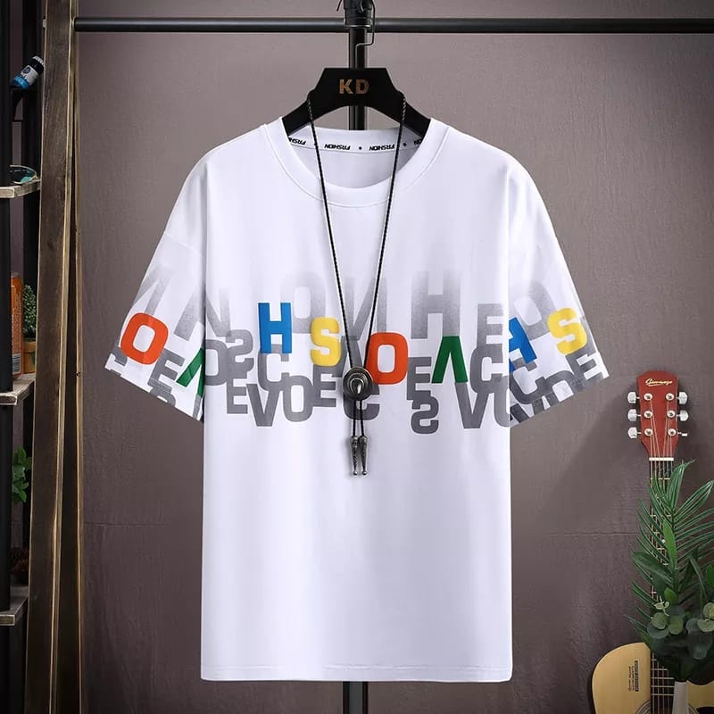 T-shirt Aparel pria terbaru baju oversize size M|L,XL baju terlaris fashion pria kekinian -alimai