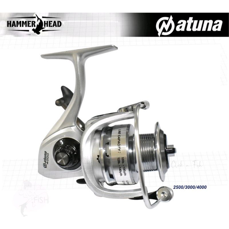 reel hammer head natuna 2500 3000 4000