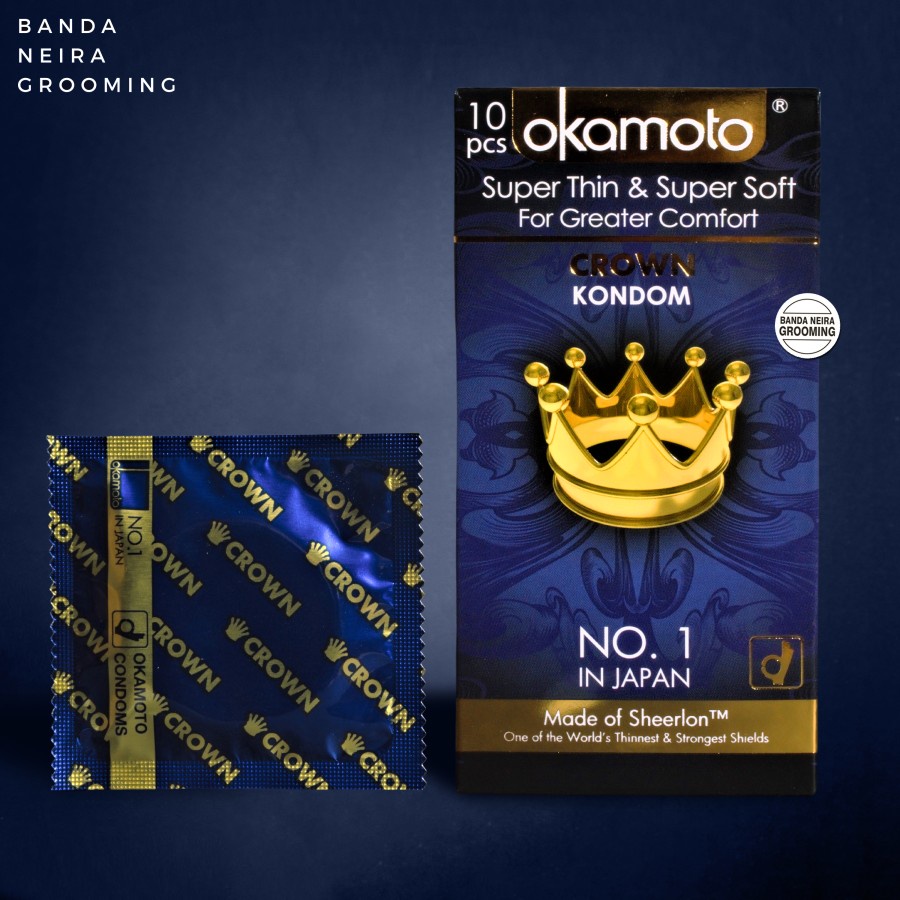 Zainosikon Okamoto Crown Condom / Kondom King Of Ring 0.05 Mm