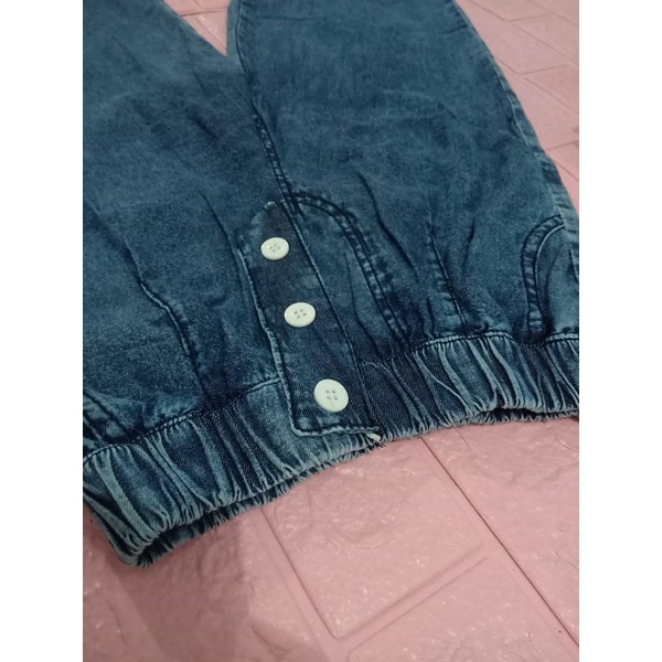 Celana Anak Perempuan Kulot Jeans Pallazo Kids 7-12 Tahun