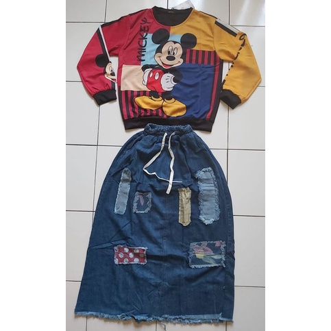 Set Rok Jeans Mickey by Extu