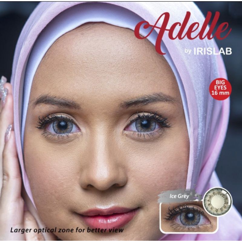 Adelle Softlens Warna Ukuran Normal Sampai -3.75