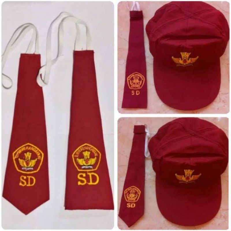 topi dan dasi sd