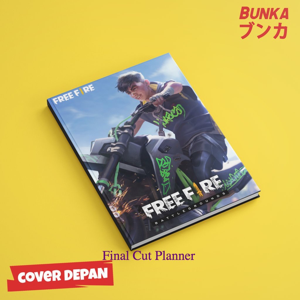 

Notebook Free Fire Shirou Hardcover A5 Buku Tulis Catatan Notes Agenda Planner Jurnal planner