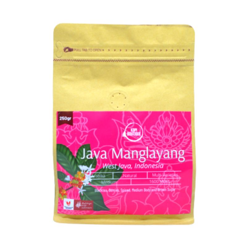 Jual Kopi Arabika Java Manglayang 250gr Natural - Jawa Barat | Shopee ...
