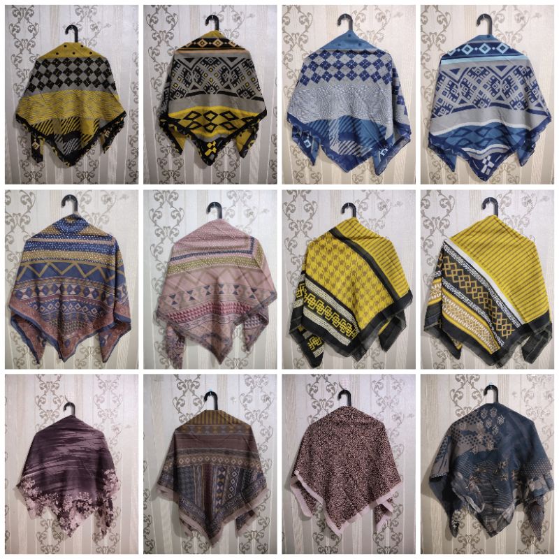 [READY STOCK] Jilbab Motif Deenay By Kayla Scarf