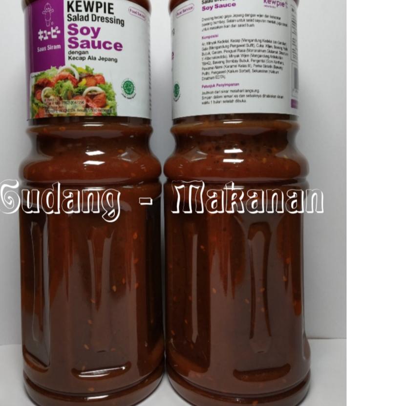 

11.11✔️Kewpie Salad Dressing Soy Sauce 1 Liter|SQ2