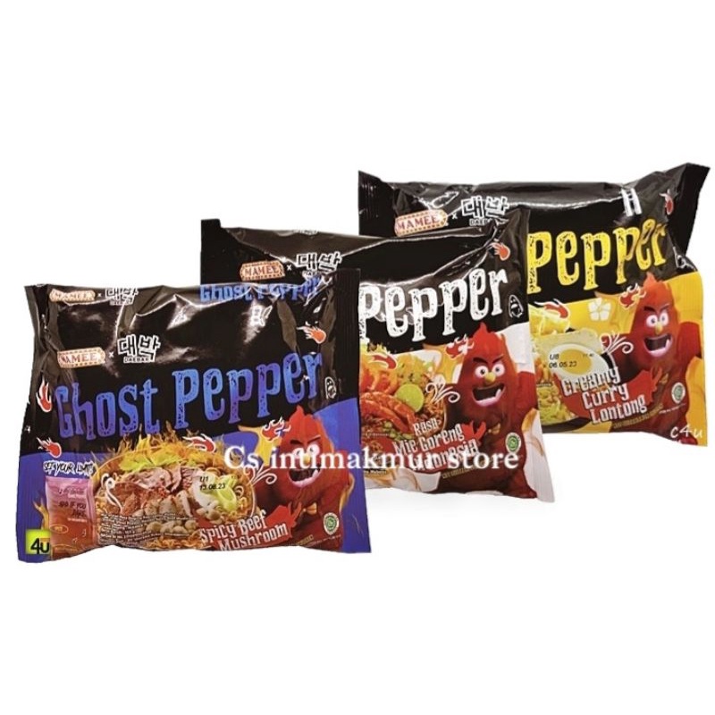 

Mamee Noodles Ghost Papper 110 gr All varian