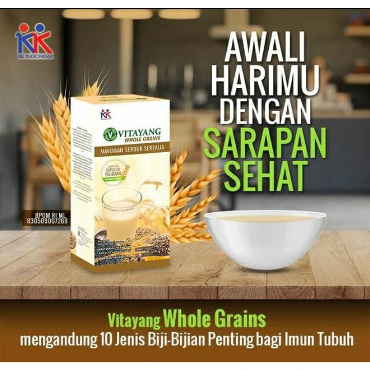 

Vitayang Whole Grains Sarapan Sehat Sereal Praktis