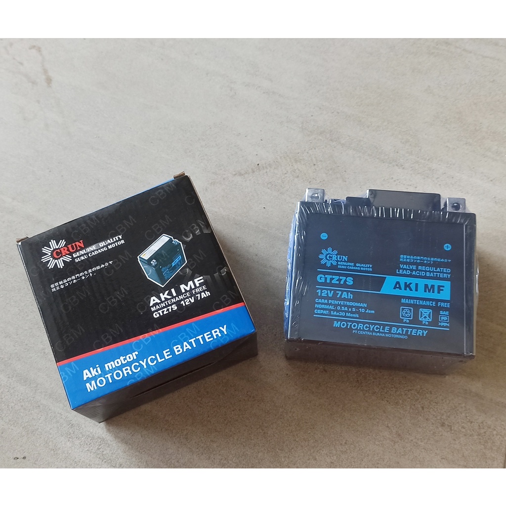 CRUN AKI GTZ7V YAMAHA NMAX. LEXI. AEROX 155  GS ASTRA