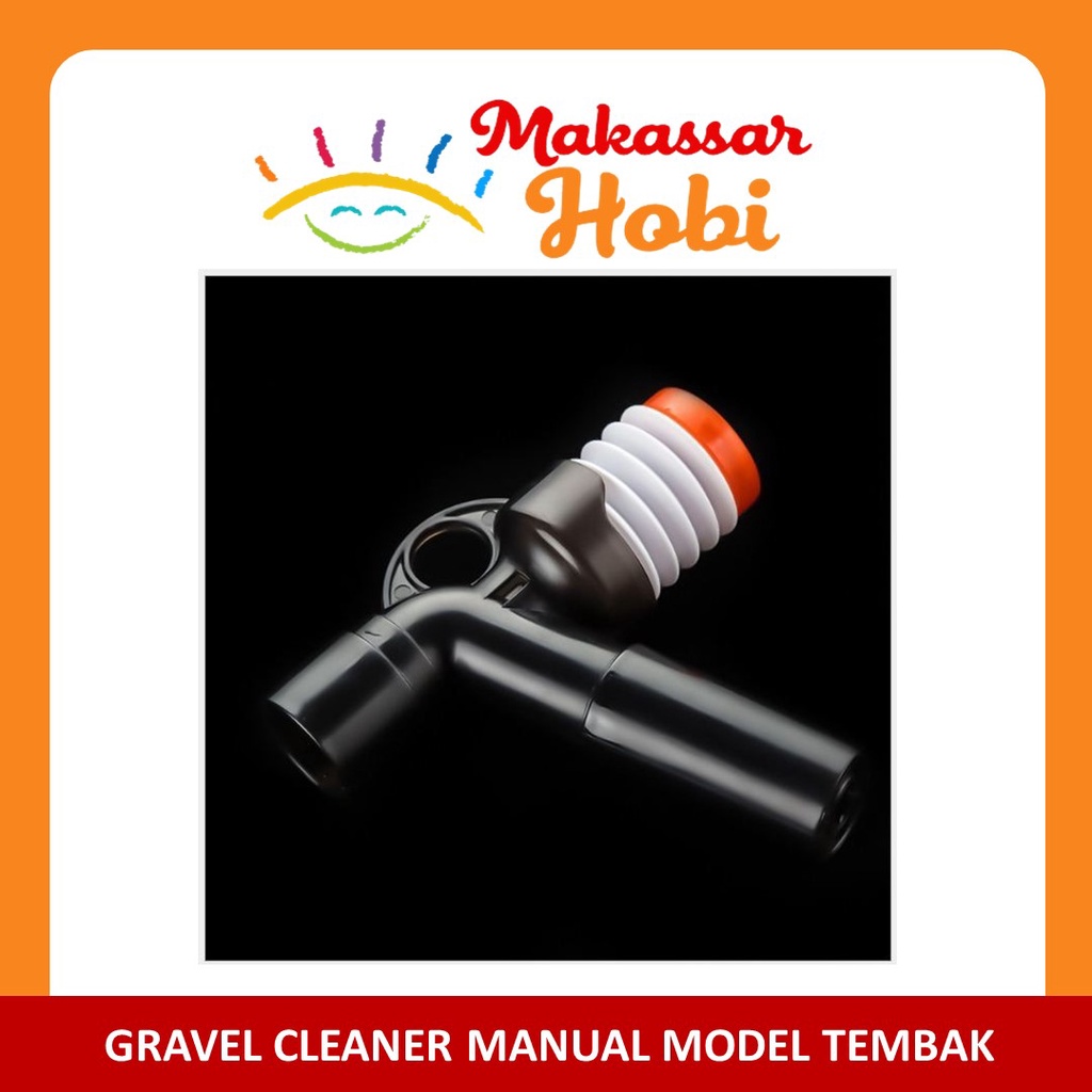 Aquarium Vacuum Sand Gravel Alat Sipon Pembersih Penyedot Air Akuarium