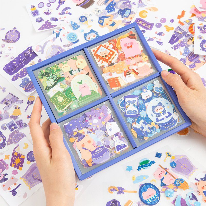 

Magic Animal Sticker Aesthetic for Deci, DIY, Journaling, Scrapbook, etc