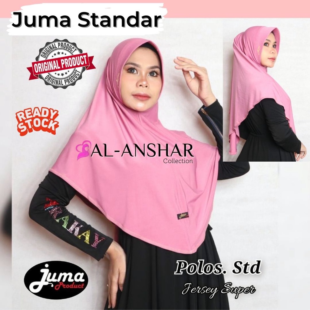 HIJAB JUMA STANDAR SIZE L / HIJAB STANDAR JUMA / JUMA SIZE L