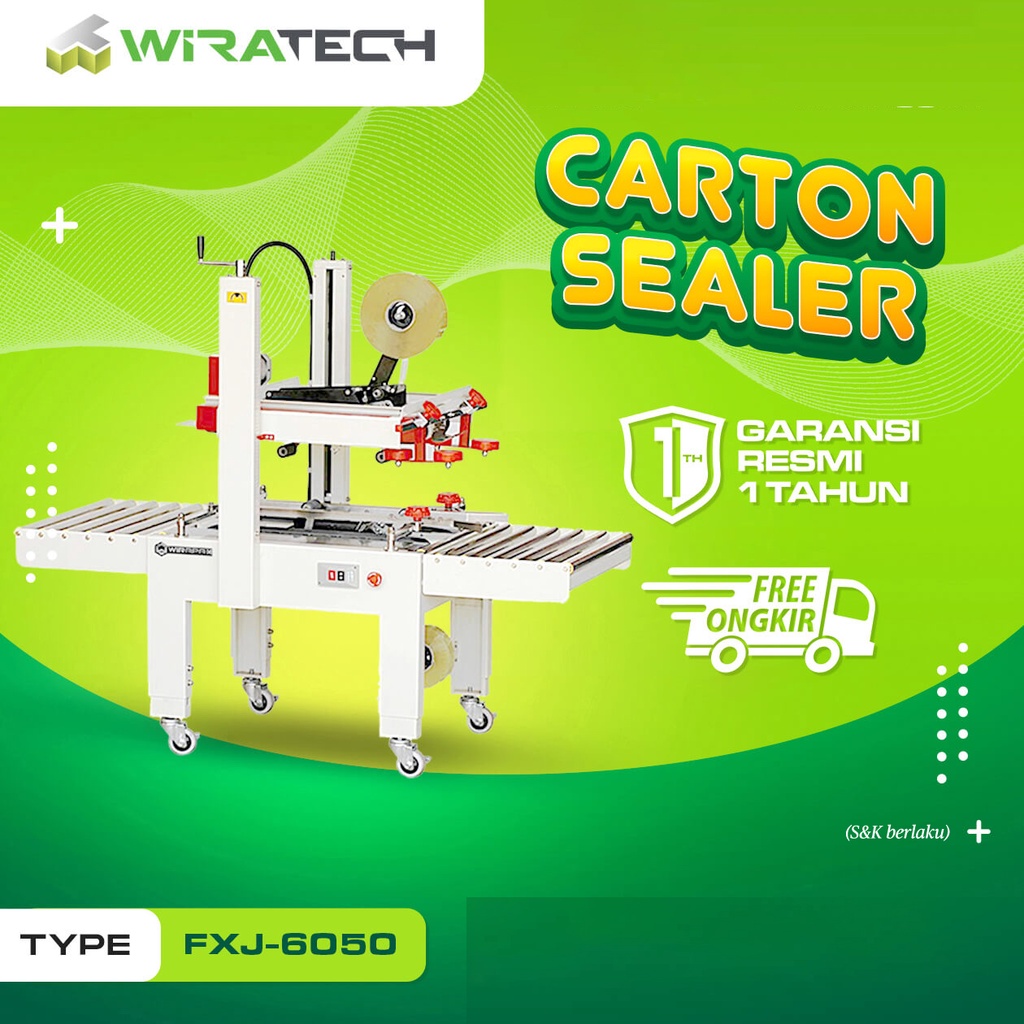 

Carton Sealer FXJ-6050 - Mesin Segel Kardus