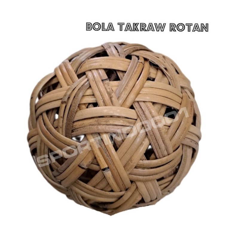 Bola Takraw Rotan Produk lokal