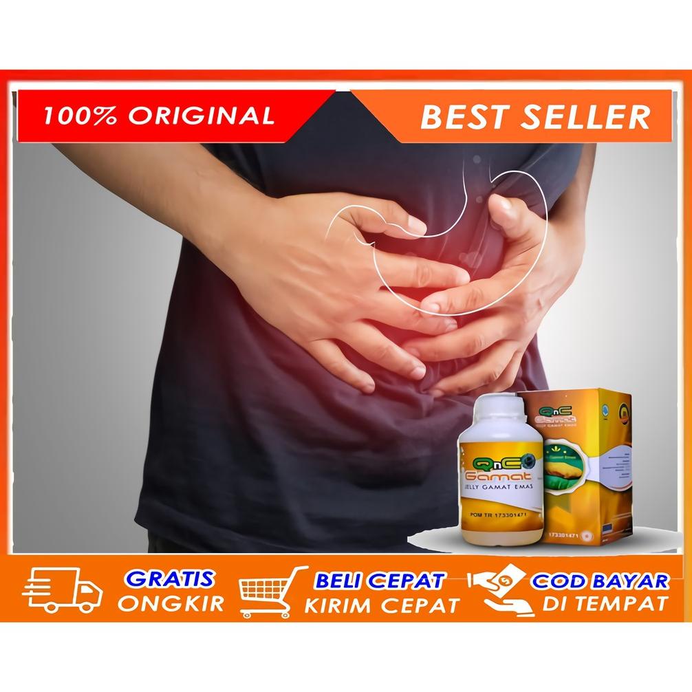 Obat Asam Lambung Terlaris, Sering Bersendawa, Dada Panas, Perut Kembung, Sesak Nafas | Qnc Gamat