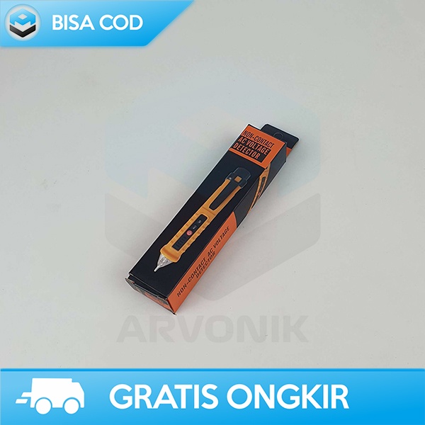 TESPEN LISTRIK VOLTAGE DETECTOR ANENG NON TOUCH 1000V NCV FLASHLIGHT