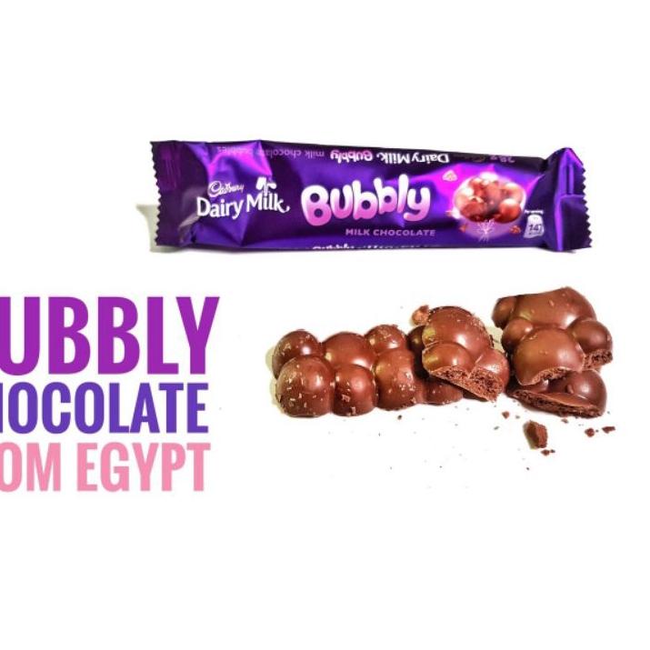 

New Trend--Cadbury DM Bubbly Chocolate 28g/Oreo 43g Halal Product Egypt~Mesir