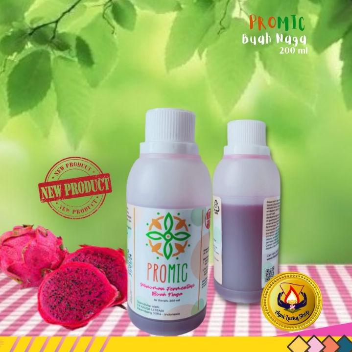 

Kualitas Terbaik--Promic Probiotik Microba + Enzim Buah Naga Minuman Kesehatan Berkualitas 200 ml