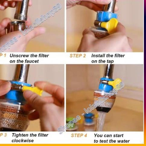 Murah Meriah Magic Filter Saringan Air Kran Filter Penyaring Air Kran 100% ASLI ORIGINAL