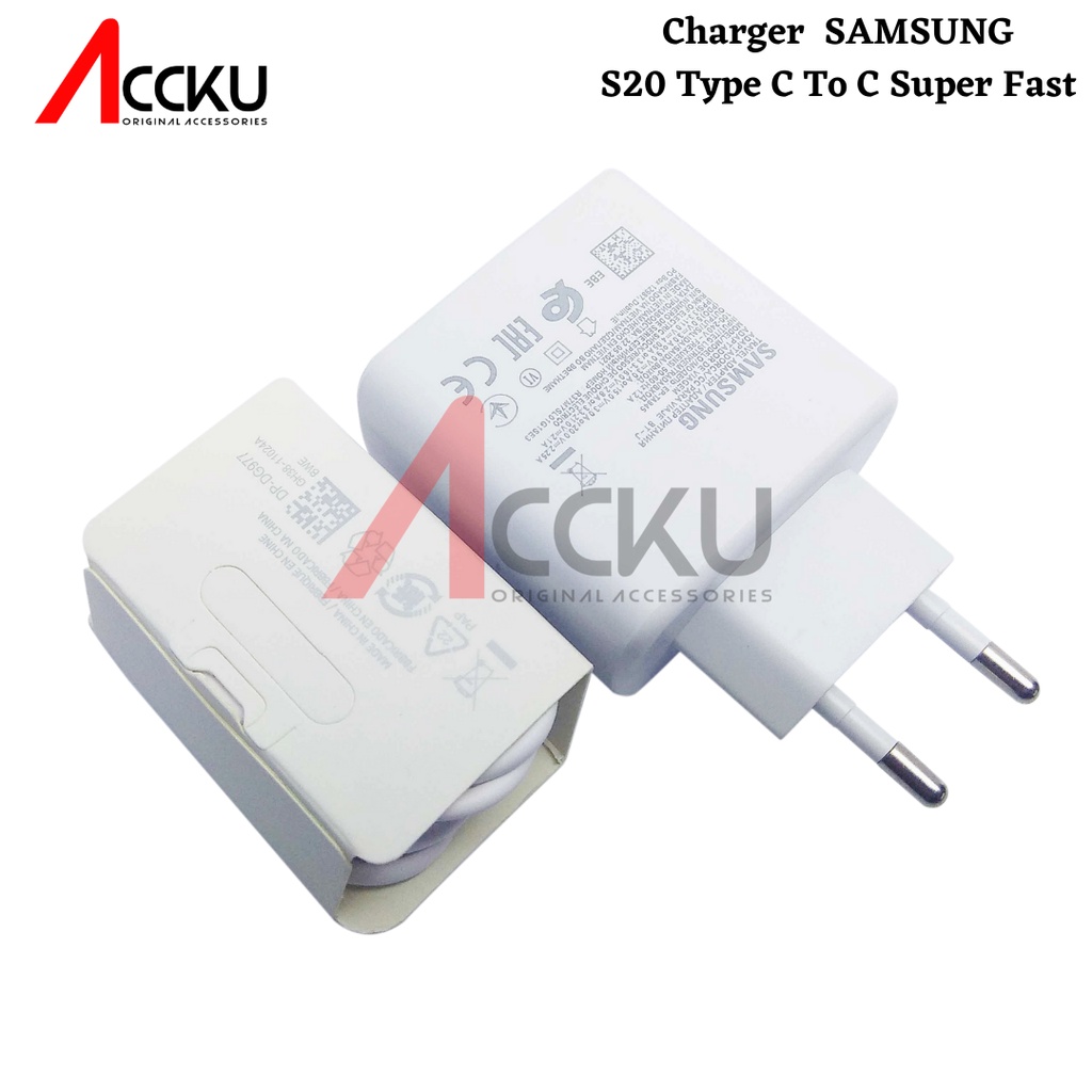 SAMSUNG S20 - 45W 99% ChargerTA-845 Charger Samsung Super Fast Charging Charger Samsung Galaxy S20 Charger Samsuung 45Watt  / 45W 99%