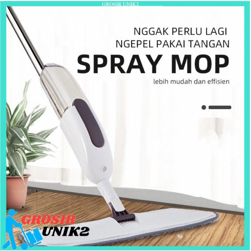 SPRAY MOP / SPRAY MOP TERBAIK Alat Pel Lantai Praktis /Ultra Mop Pel Lantai Super Mop Alat Pembersih Lantai Pel Pembersih bisa  GROSIR UNIK