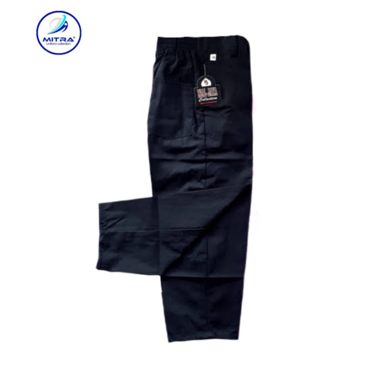 Celana Hitam SD Anak Laki Laki Celana Panjang Hitam SD Anak Laki Laki Bahan Katun Kelas 1-6 SD